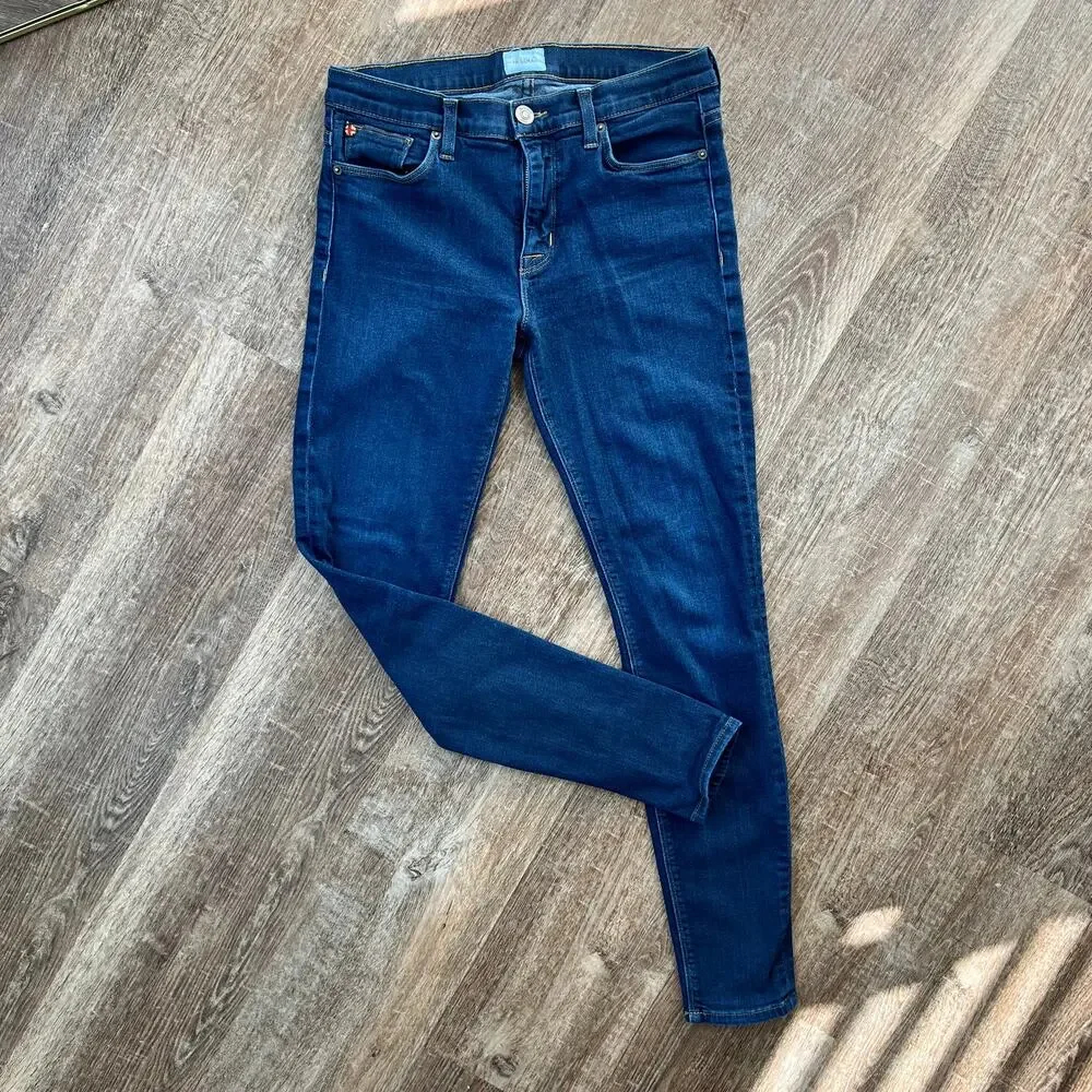 Hudson Nico Super Skinny Midrise Jeans Dark Wash